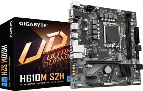 Photo de Carte Mère Gigabyte H610M S2H DDR5 (Intel LGA 1700) Micro ATX