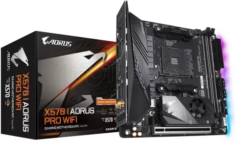 Photo de Carte Mère Gigabyte X570I Aorus Pro Wifi (AM4) Mini ITX