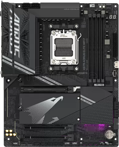 Photo de Carte Mère Gigabyte X870 Aorus Elite WiFi7 (AMD AM5)