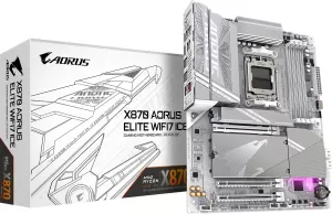 Photo de Gigabyte X870 Aorus Elite WiFi7 Ice