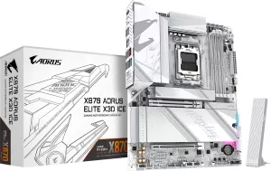 Photo de Gigabyte X870 Aorus Elite X3D Ice