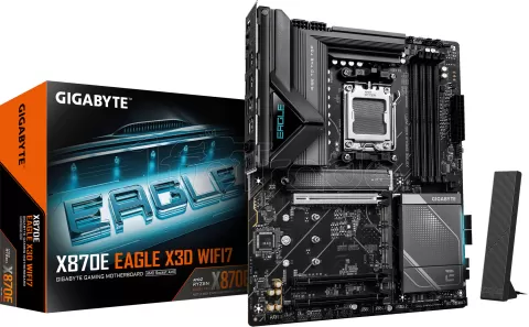 Photo de Carte Mère Gigabyte X870E Eagle X3D WiFi7 (AM5)