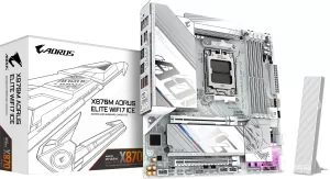 Photo de Gigabyte X870M A Elite WiFi7 Ice