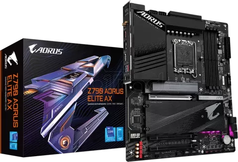 Photo de Carte Mère Gigabyte Z790 Aorus Elite AX (Intel LGA 1700)