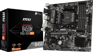 Photo de Carte Mère MSI MSI B450M Pro-VDH Max