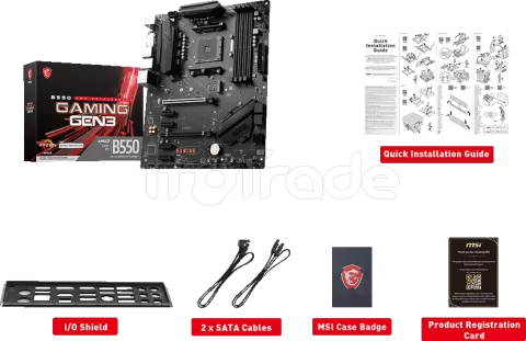 Photo de Carte Mère MSI B550 Gaming Gen3 (AM4)