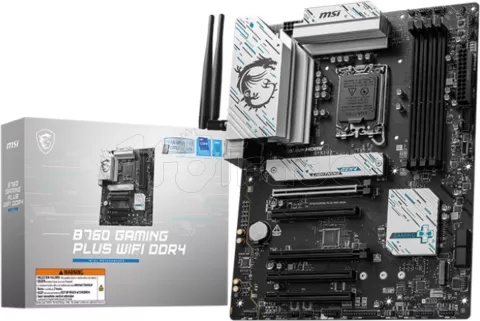 Photo de Carte Mère MSI B760 Gaming Plus WiFi DDR4 (Intel LGA 1700)