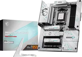 Photo de Carte Mère MSI B850 Gaming Plus WiFi Project Zero (AMD AM5)