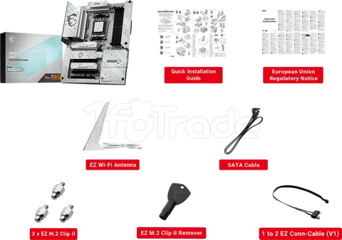 Photo de Carte Mère MSI B850 Gaming Plus WiFi6E (AMD AM5)