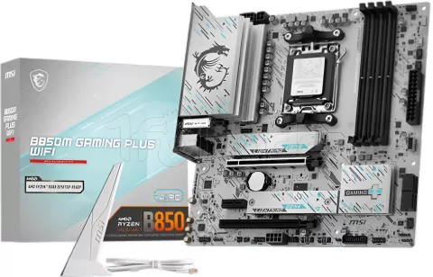 Photo de Carte Mère MSI B850M Gaming Plus WiFi (AMD AM5) Micro ATX