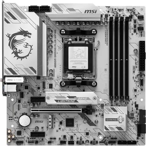 Photo de Carte Mère MSI B850M Gaming Plus WiFi6E (AMD AM5) Micro ATX