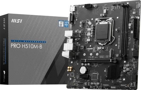 Photo de Carte Mère MSI H510M-B Pro (Intel LGA 1200) Micro ATX