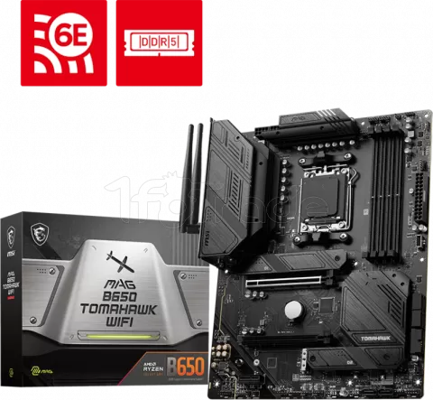 Photo de Carte Mère MSI Mag B650 Tomahawk WiFi (AM5)  ATX