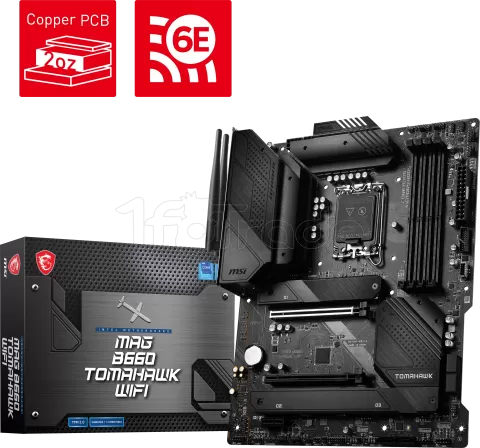 Photo de Carte Mère MSI Mag B660 Tomahawk Wifi DDR5 (Intel LGA 1700)