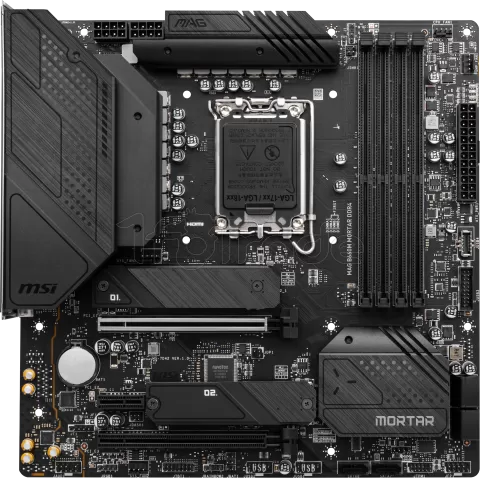Photo de Carte Mère MSI Mag B660M Mortar (Intel LGA 1700) Micro ATX