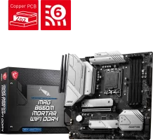 Photo de MSI Mag B660M Mortar WiFi