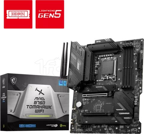 Photo de Carte Mère MSI Mag B760 Tomahawk Wifi DDR5 (Intel LGA 1700)