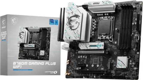 Photo de Carte Mère MSI Mag B760M Gaming Plus Wifi DDR5 (Intel LGA 1700) Micro ATX