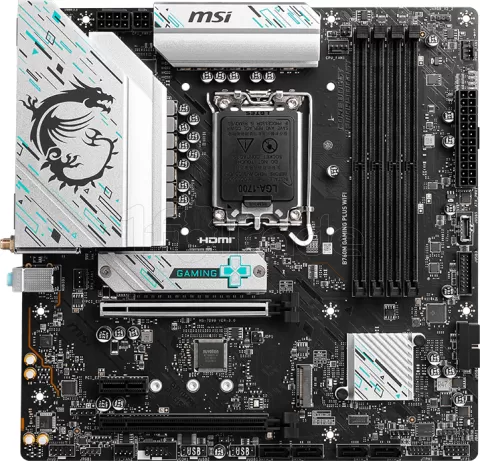 Photo de Carte Mère MSI Mag B760M Gaming Plus Wifi DDR5 (Intel LGA 1700) Micro ATX
