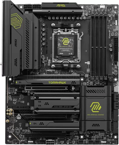 Photo de Carte Mère MSI Mag X870E Tomahawk WiFi (AM5)