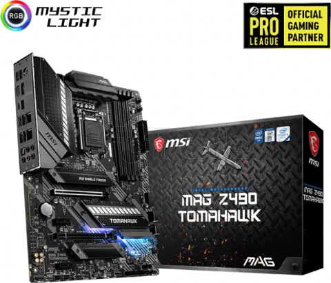 Carte Mère MSI MAG Z490 Tomahawk (Intel LGA 1200) pour professionnel