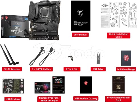 Photo de Carte Mère MSI Mag Z690 Tomahawk WiFi DDR5 (Intel LGA 1700)