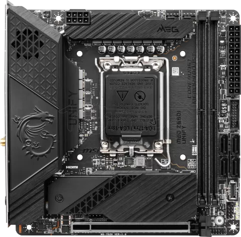 Photo de Carte Mère MSI Meg Z690I Unify DDR5 (Intel LGA 1700) Mini ITX