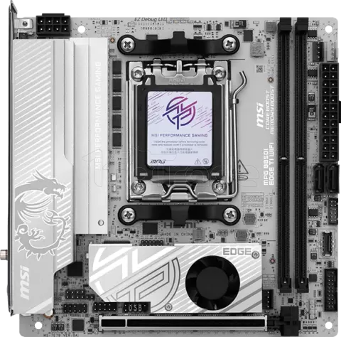 Photo de Carte Mère MSI MPG B850I Edge Ti WiFi (AMD AM5) Mini ITX