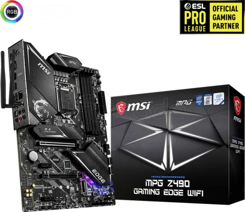 Carte Mère MSI MPG Z490 Gaming Edge Wifi (Intel LGA 1200) pour  professionnel, 1fotrade Grossiste informatique