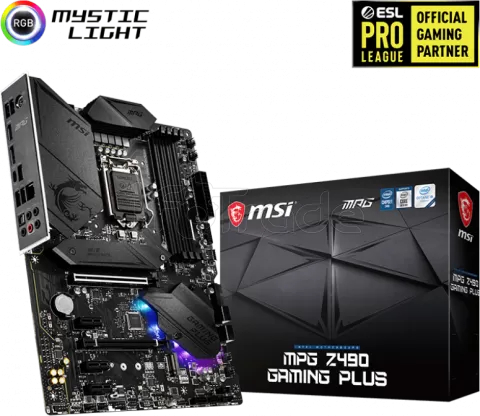 Photo de Carte Mère MSI MPG Z490 Gaming Plus (Intel LGA 1200)