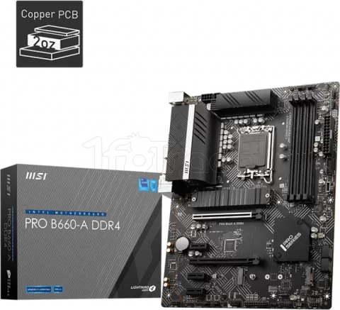 Photo de Carte Mère MSI Pro B660-A (Intel LGA 1700)