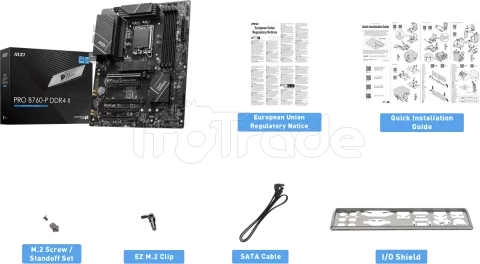 Photo de Carte Mère MSI Pro B760-P II DDR4 (Intel LGA 1700)