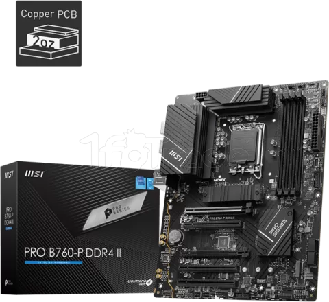 Photo de Carte Mère MSI Pro B760-P II DDR4 (Intel LGA 1700)