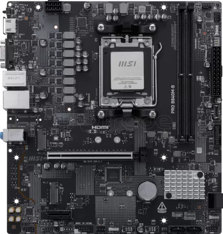 Photo de Carte Mère MSI Pro B840M-B (AM5) Micro ATX