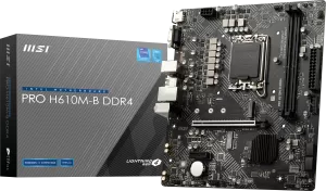 Photo de MSI Pro H610M-B DDR4