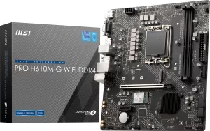 Photo de Carte Mère MSI Pro H610M-G DDR4 (Intel LGA 1700) Micro ATX