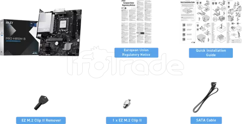 Photo de Carte Mère MSI PRO H810M-B (Intel LGA 1851) Micro ATX