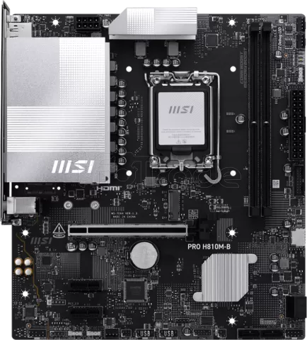 Photo de Carte Mère MSI PRO H810M-B (Intel LGA 1851) Micro ATX