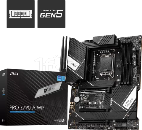 Photo de Carte Mère MSI Pro Z790-A WiFi DDR5 (Intel LGA 1700)