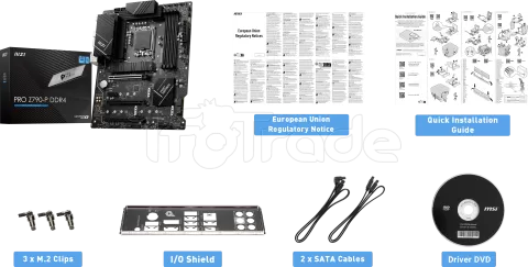 Photo de Carte Mère MSI Pro Z790-P WiFi DDR4 (Intel LGA 1700)