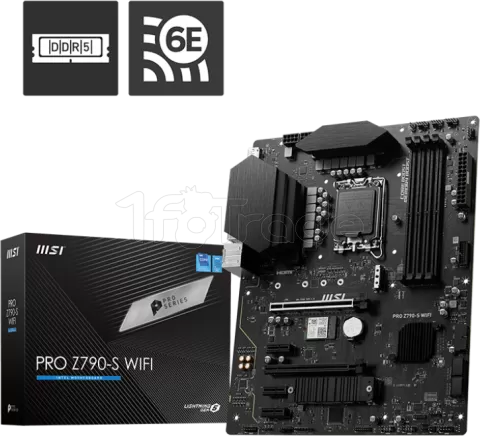 Photo de Carte Mère MSI Pro Z790-S WiFi DDR5 (Intel LGA 1700)