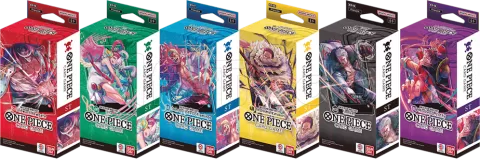 Photo de Carte One Piece : Deck Debutant (Fr) (Pack de 6)