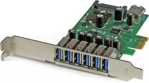 Photo de Carte PCI-Express StarTech USB 3.0 - 7 ports