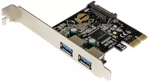 Photo de Carte PCIe Startech USB 3.0 - 2 ports