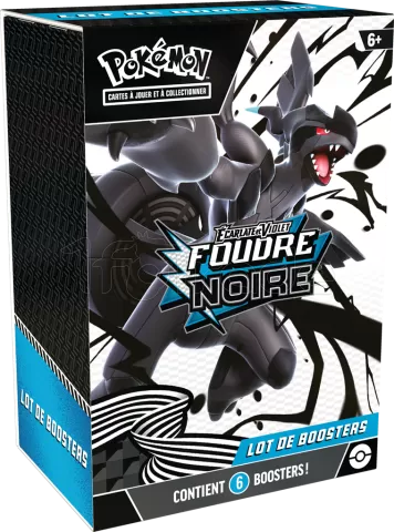 Photo de Carte Pokemon : Bundle 6 Boosters Foudre Noire (Fr)