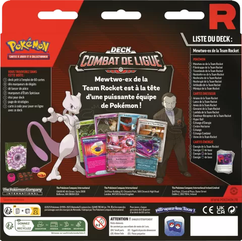 Photo de Carte Pokemon : Coffret de Combat de Ligue Novembre 2025 (Fr)