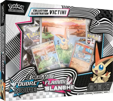 Photo de Carte Pokemon : Coffret IR 4B Foudre Noire & Flamme Blanche(Fr)