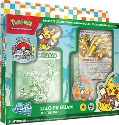 Photo de Carte Pokemon : Deck des Championnats du Monde 2025 (Fr)