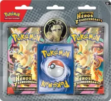 Photo de Carte Pokemon : Q126 Pack 2 Boosters Heros Transcendants (Fr)