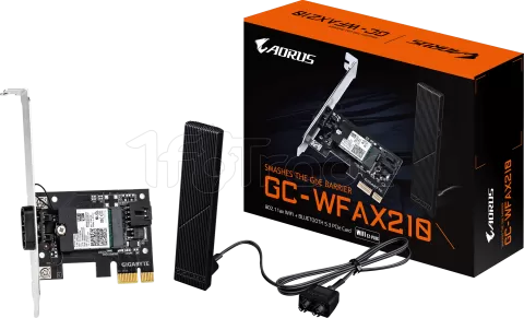 Photo de Carte Réseau PCIe WiFi 6E Gigabyte GC-WFAX210 (AX2400)